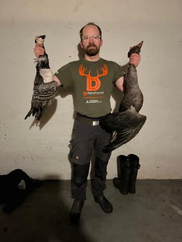 René Kristiansen - Kyocera Unimerco Hunting Club in Denmark went on the company duck hunt